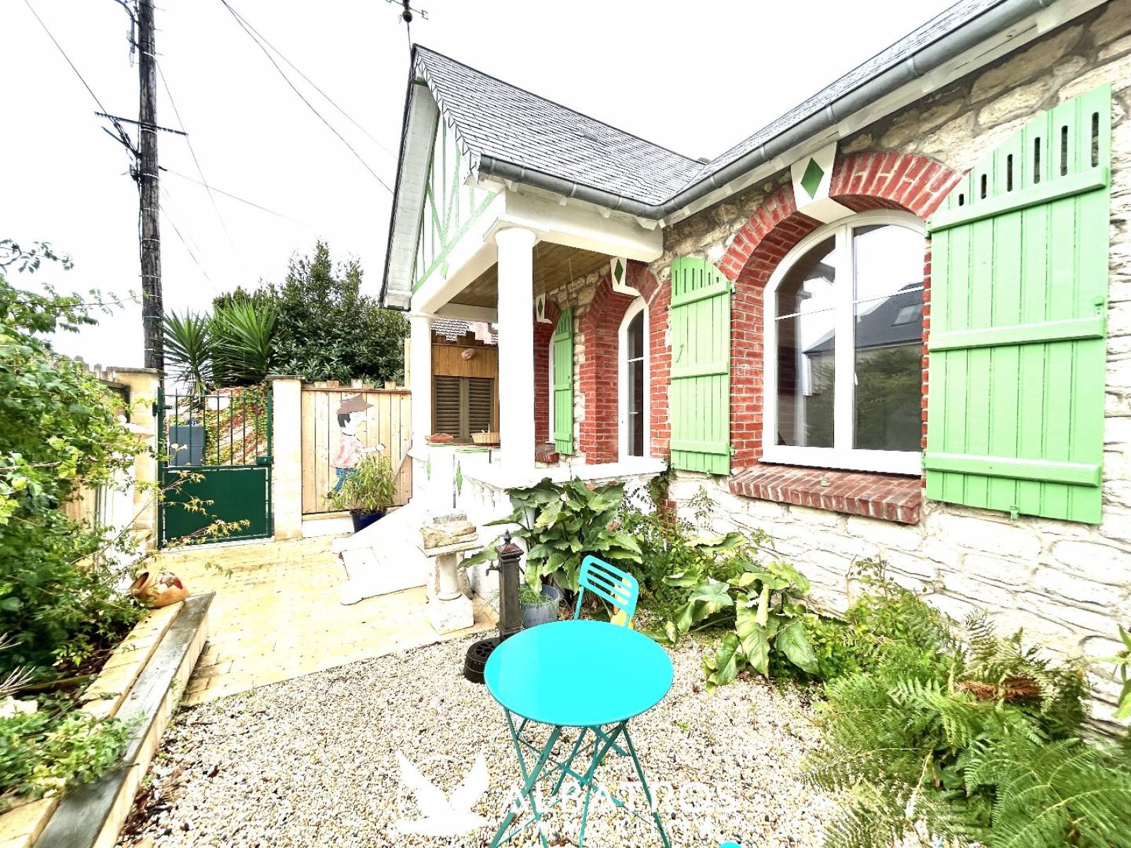 A VENDRE MAISON 1930 OUISTREHAM  14150 RIVA BELLA 