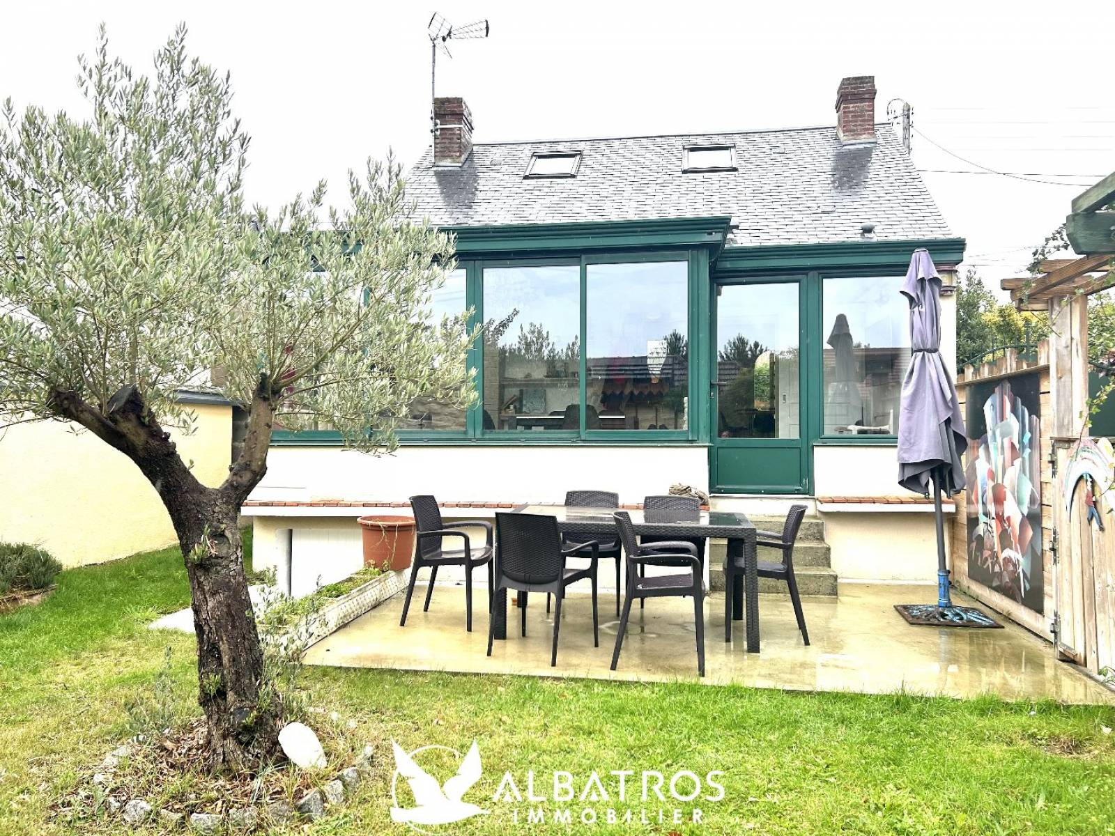 A VENDRE MAISON 1930 OUISTREHAM  14150 RIVA BELLA 