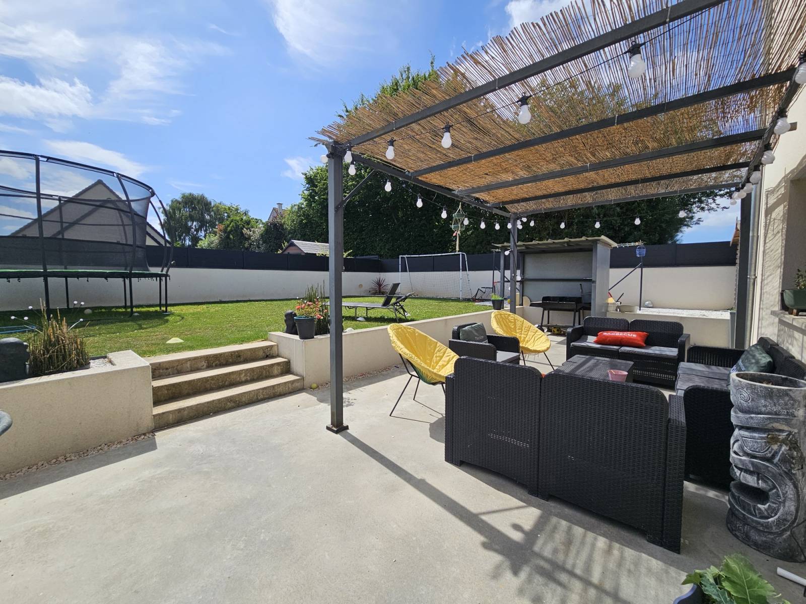 Belle maison contemporaine St Aubin d'Arquenay 1km Ouistreham Vie de plain-pied