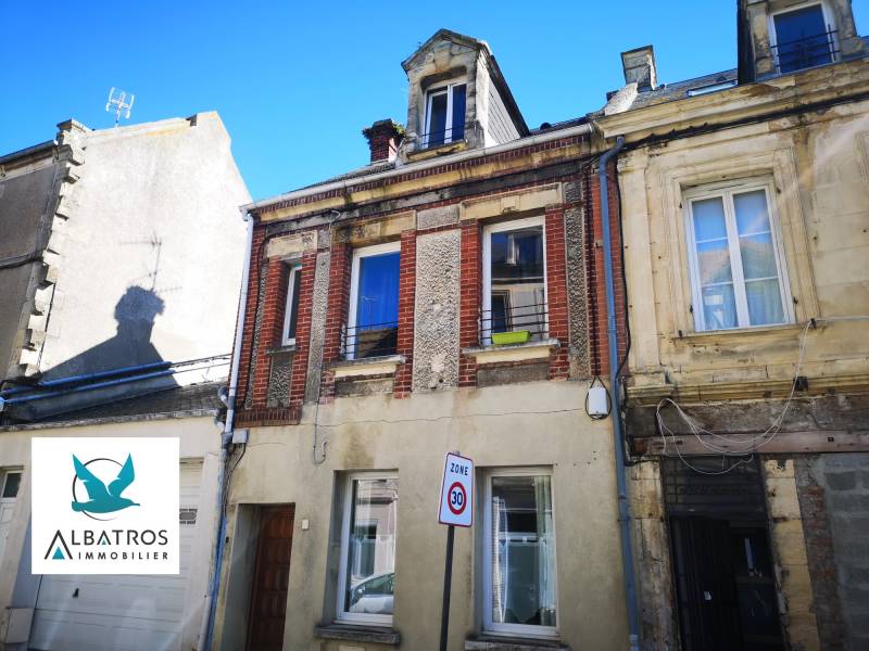 A acheter maison de ville de 100m² - OUISTREHAM - CALVADOS - COTE DE NACRE 