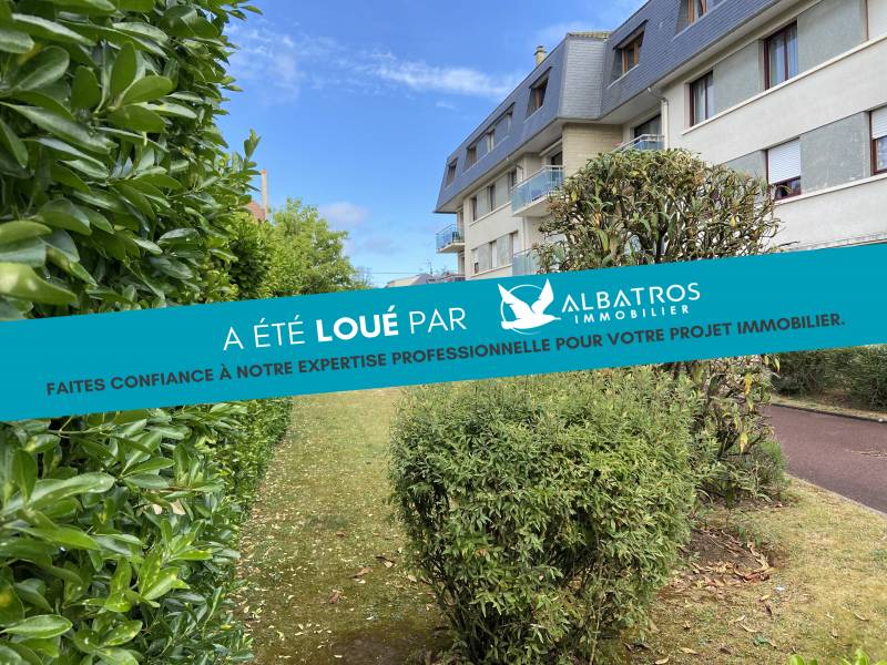 LOUÉ, Appartement T2, 53 m², non meublé dans résidence de standing sécurisée, proche plage Ouistreham Normandie RIVA-BELLA Balcon exposé SUD