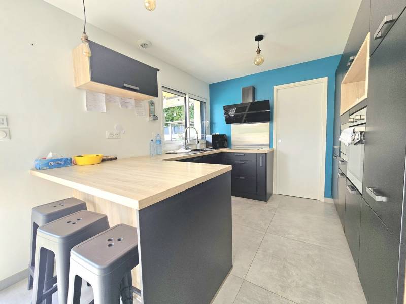 Belle maison contemporaine St Aubin d'Arquenay 1km Ouistreham Vie de plain-pied