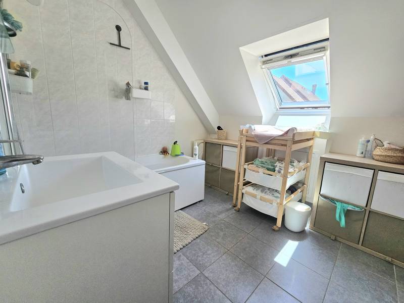 Maison dans commune bord de mer Colleville Montgomery BOURG idéal pour une famille