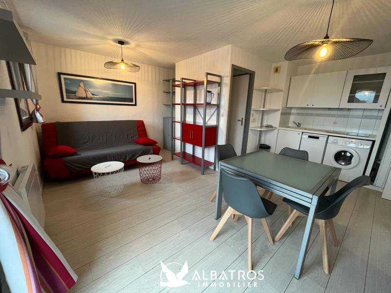 A louer - Appartement T2, 37 m², meublé dans résidence de standing sécurisée, à deux pas de la plage Ouistreham Riva-Bella 14150  