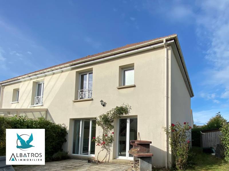 A vendre Maison individuelle de 80m² proches des commodités OUISTREHAM - COTE DE NACRE - BORD DE MER - CALVADOS  