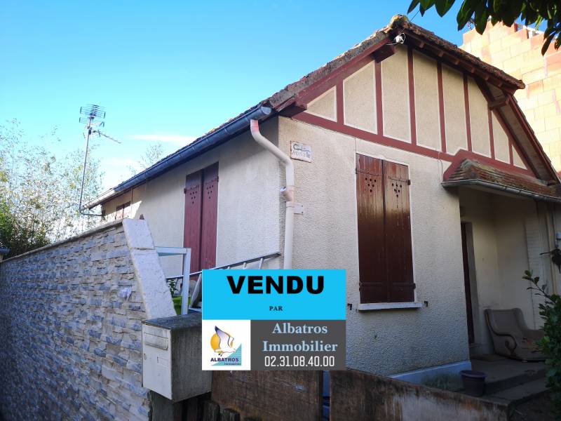 Maison style 1930 de plain pied vendu sur ouistreham