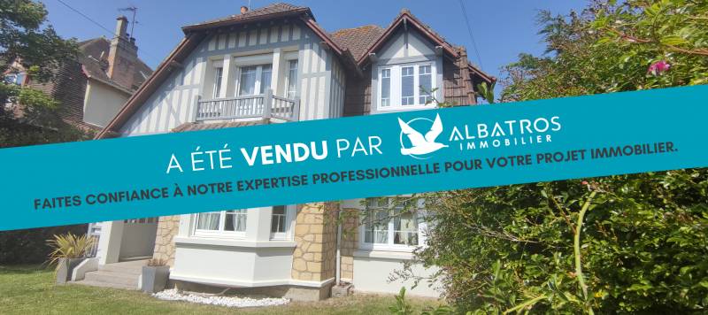 Maison de charme, 5 pièces principales, 3 chambres, 85m² habitable, proche de la plage Ouistreham Riva-Bella 14150 à 10 min de Caen et à 1 min de la mer 